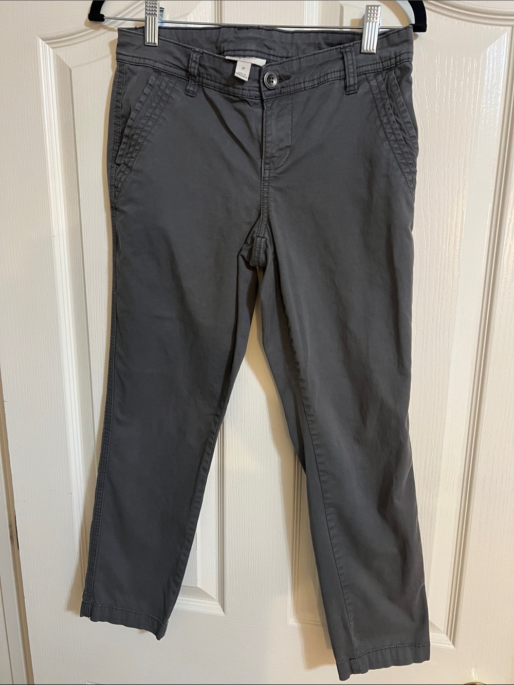 Style & Co. Charcoal Slim Leg Pants